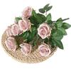 Fake Rose Vivid Decorative Photography Props Fake Rose Table Centerpiece Simulation Rose Fake Rose Wedding Decor