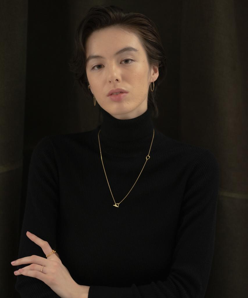 Novice Tokyo Mantel Chain Necklace / Silver