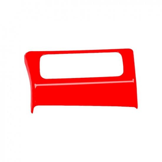 Headlight Switch Control Frame Cover 1PCS For Ford Maverick -2024 Bright Red