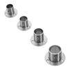 Heavy Duty Stainless Steel Wall Flange for Tube Attachment Multiple Sizes