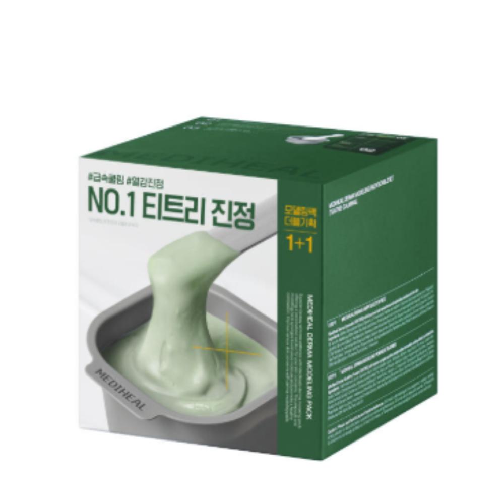 

Mediheal Derma Modeling Pack Tea Tree 1+1 Soothing & Oil-Control Mini Face Mask Set