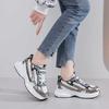 New Slip Resistant Lace-up Shose Women Casual Women's Shoes Fashion Sport Best-selling Breathable Height Increasing Massage