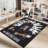 1pc Tim Burtons Wednesday Carpet for Playroom Bedroom Living Room Sofa Home Decor,kids Game Area Rug Non-slip Floor Mat Y82673