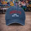 Pc Unisex Brooklyn Vintage Gewaschene Baseballkappe UnisexS Trendiger Hut Vielseitige Schirmmütze Lustiger Aufdruck Einzigartiges Geburtstagsgeschenk f
