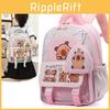 Childrens Kindergarten Backpack With Animal Cartoon Pattern And Durable Terylene Lining For Learning