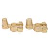 1 Pair SAE To JIS Car Battery Terminal Connector Positive Negative Top Post Battery Terminal for Auto