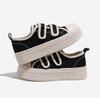 Canvas Shoes Women's 2025 New Summer Breathable One-pedal Lazy Cloth Shoes Velcro Sports and Leisure Biscuits Board Shoes