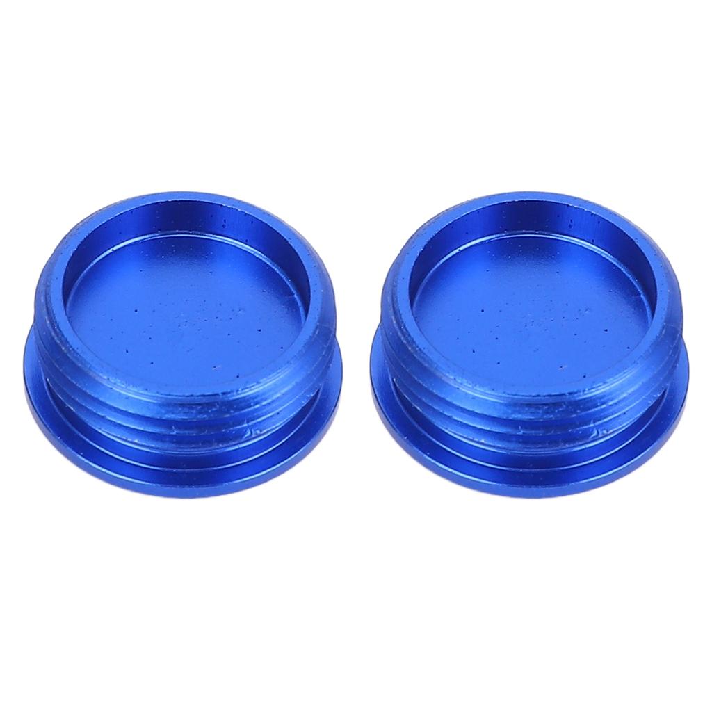 Cycle Pedal Screw Cap Aluminum Alloy M14 Thread 5MM Pedal Screw Cover for Mountain Cycle Blue