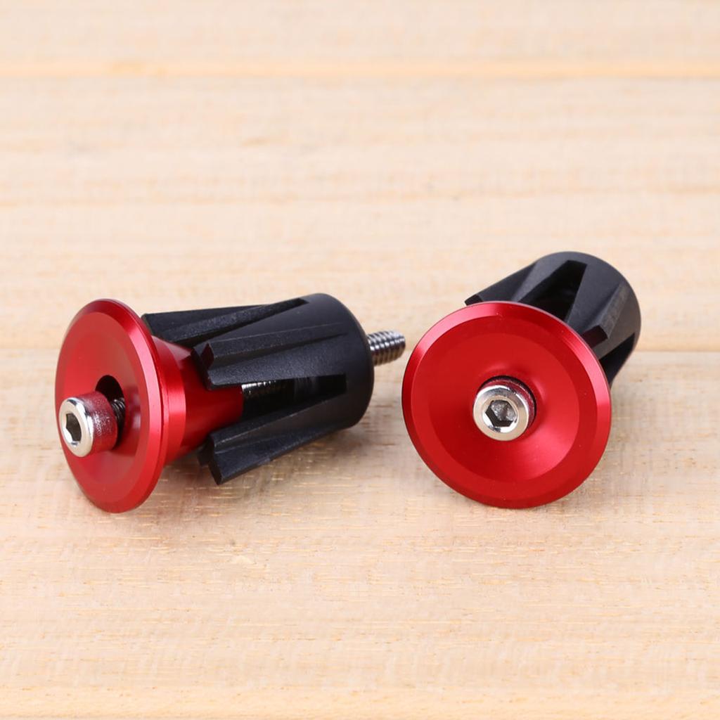 Aluminum Alloy Handlebar End Plugs for Mountain Bikes 6 Colors Available Cycling Accessory