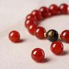 7A Grade Red Agate Zodiac Guardian Buddha Bracelet for Men & Women - Natural Agate Buddhist Beads
