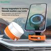 Magnetic Vacuum Suction Cup Car Phone Holder | Strong Adsorption Mount for Dashboard