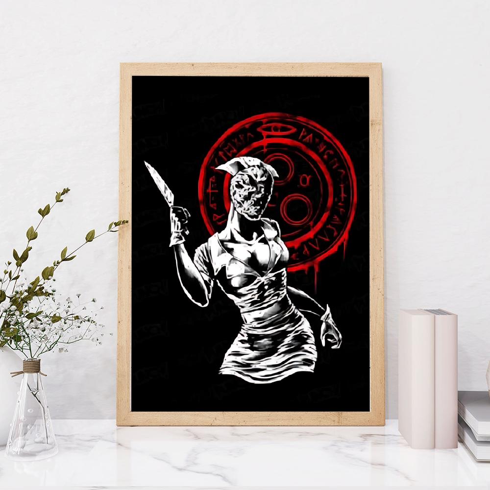 Thrilling D-Dark DeceptionS Poster Custom PP Poster Thickened Wall Sticker For Home Decoration