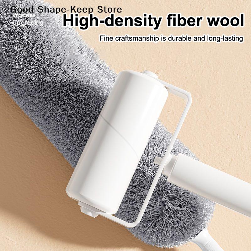 280cm Dust Dusters With Extension Pole Retractable Dust Reusable Ceiling Cleaning Removal Brush Microfiber Dusting Brush Tool