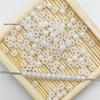 4mm Handmade Transparent Glass Beads for DIY Jewelry - Bracelet & Necklace Accessories