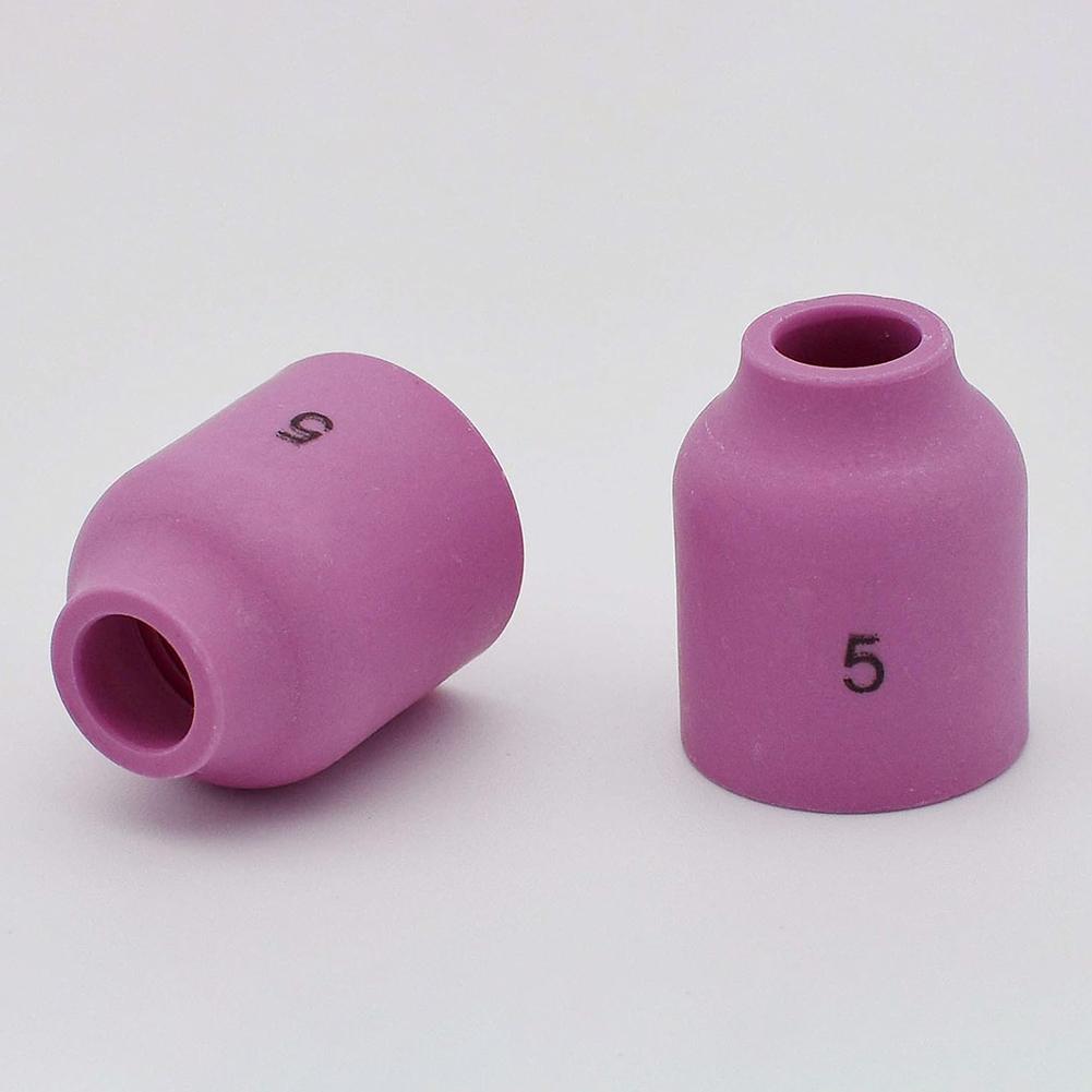 5XTIG Gas Lens Alumina Nozzle Ceramic Cups 53N59 53N58 53N60 53N61 53N61S For SR WP- 9/20/25 TIG Welding Torch Welding Material