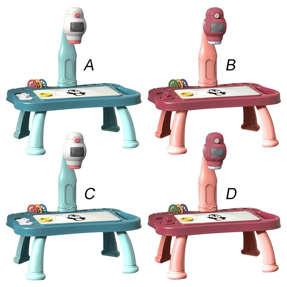 LED-Projektor Kunst Zeichentisch Spielzeug für Kinder Malbrett Lernen