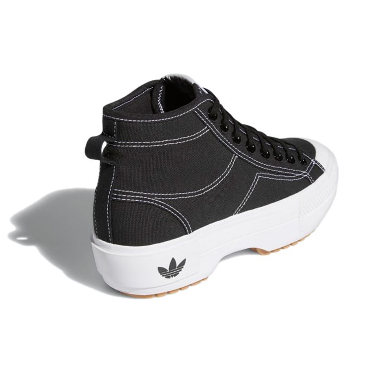 Adidas Nizza Trek Black White Women Sneakers Core-Black Cloud-White Gum GZ8857
