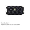 MLB Monogram Full Mark Crossbody Bags Mini Kids' Black 7ACRM046N-50BKS