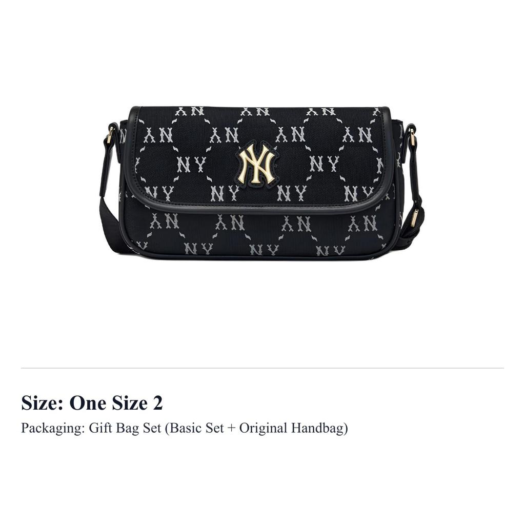 MLB Monogram Full Mark Crossbody Bags Mini Kids' Black 7ACRM046N-50BKS