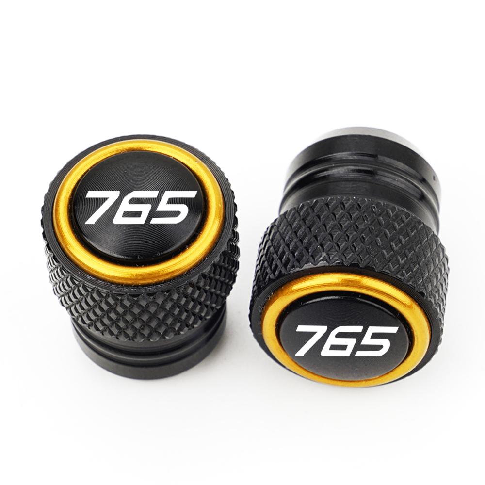 

For Triumph Trident 660 Street Triple 765 RS 675 R Tiger 660 800 900 Scrambler 400X Speed 400 Motorcycle Wheel Tire Valve Caps