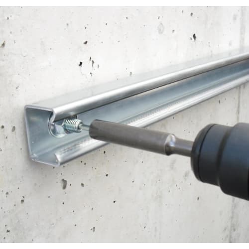 Shimizu Seisakusho Rakuda SDS-plus Anchor Driving Adapter for Electric Hammer, 10mm Diameter X 140mm, 16mm Recess (18mm Tip Outer Diameter), 10172