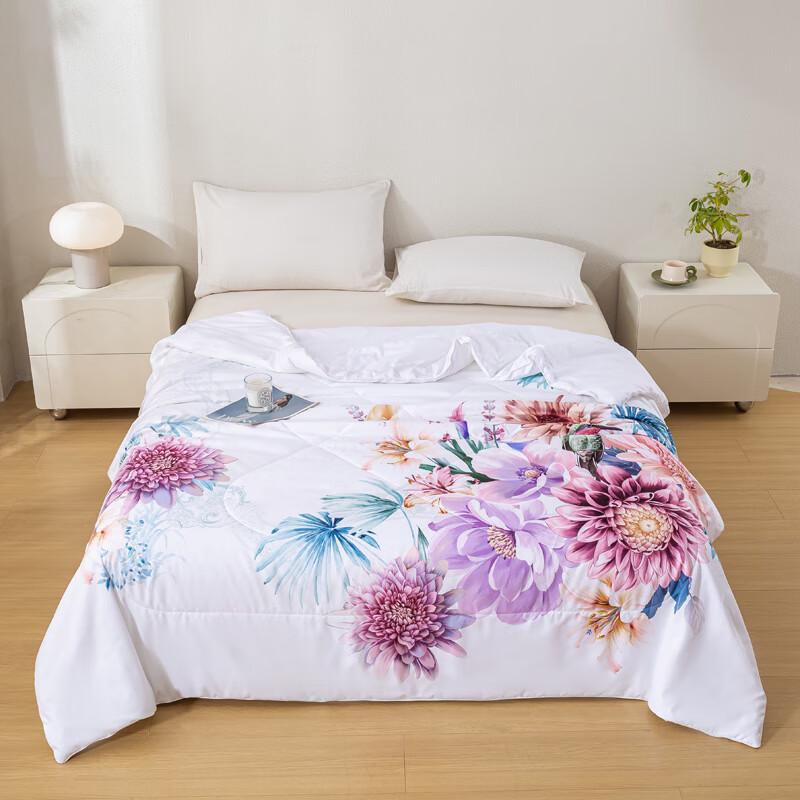 

Louis Kellog Floral Quilt, Soybean Fiber Series 200x230cm