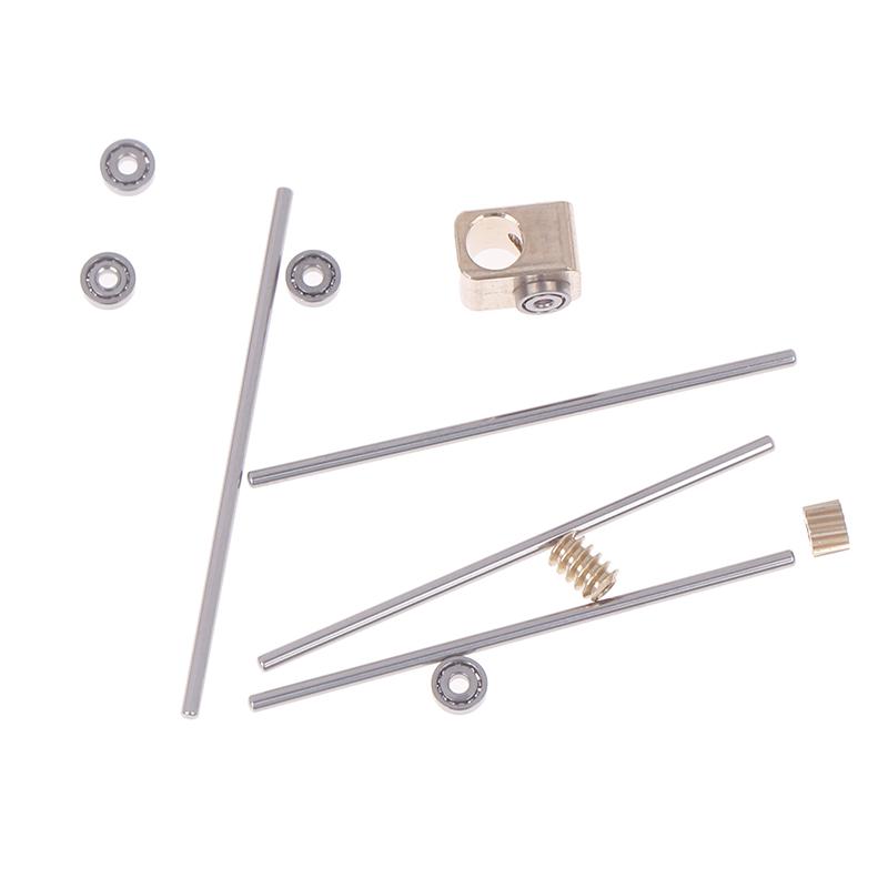 0.2M Turbine Worm Gear Micro 90° Transmission Box 12-Times Reduction Mechanism Gearbox Diy Car Model