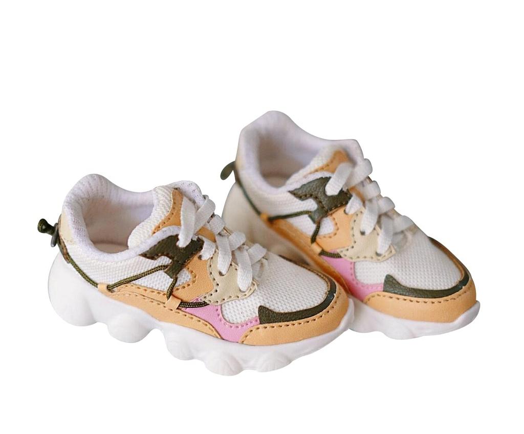 Doll Sports Platform Sneakers [Dolly Para] Shoes, Three-Quarter Shoes, (Three-Quarter, Khaki)