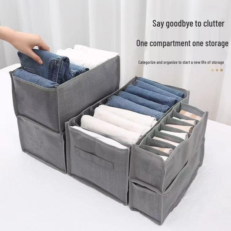Foldable Wardrobe Organizer: Clothes, Pants, Socks, Underwear Storage Box