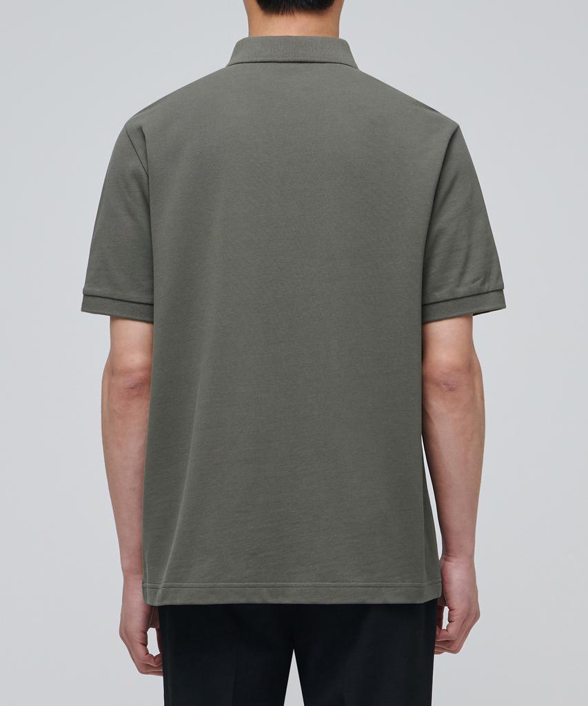 MUSINSA STANDARD Basic Pique Polo Shirt [Dusty Khaki]