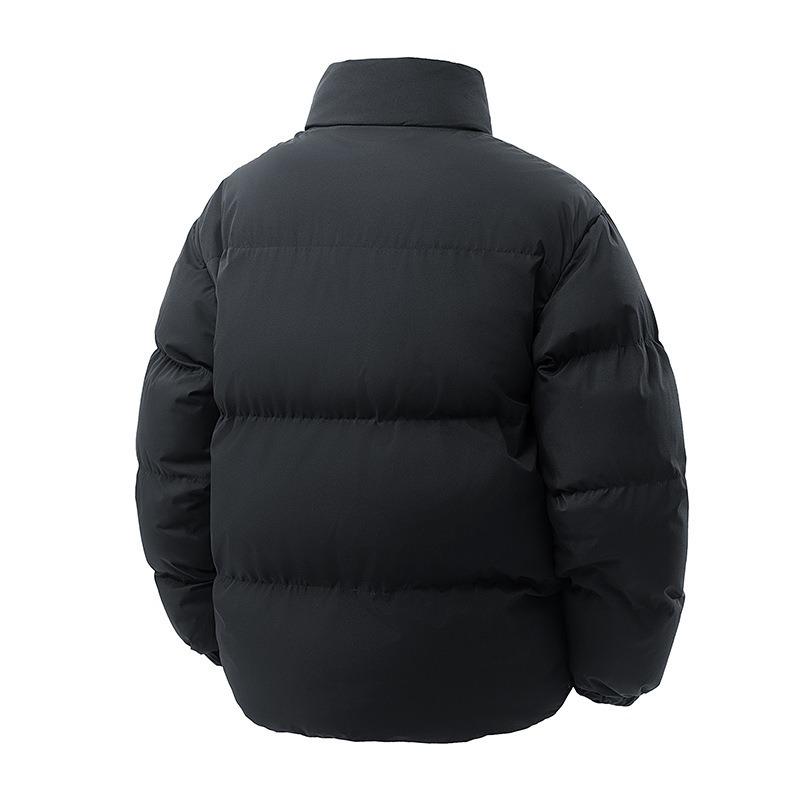 Neue wattierte Jacke Herren verdickte warme wattierte Kleidung locker vielseitig Stehkragen warme wattierte Jacke