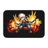 Custom Anime My Hero Academias Japan Manga  Doormat Anti-Slip Entrance Kitchen Bath Floor Door Mats  Bedroom Balcony Carpet Rug