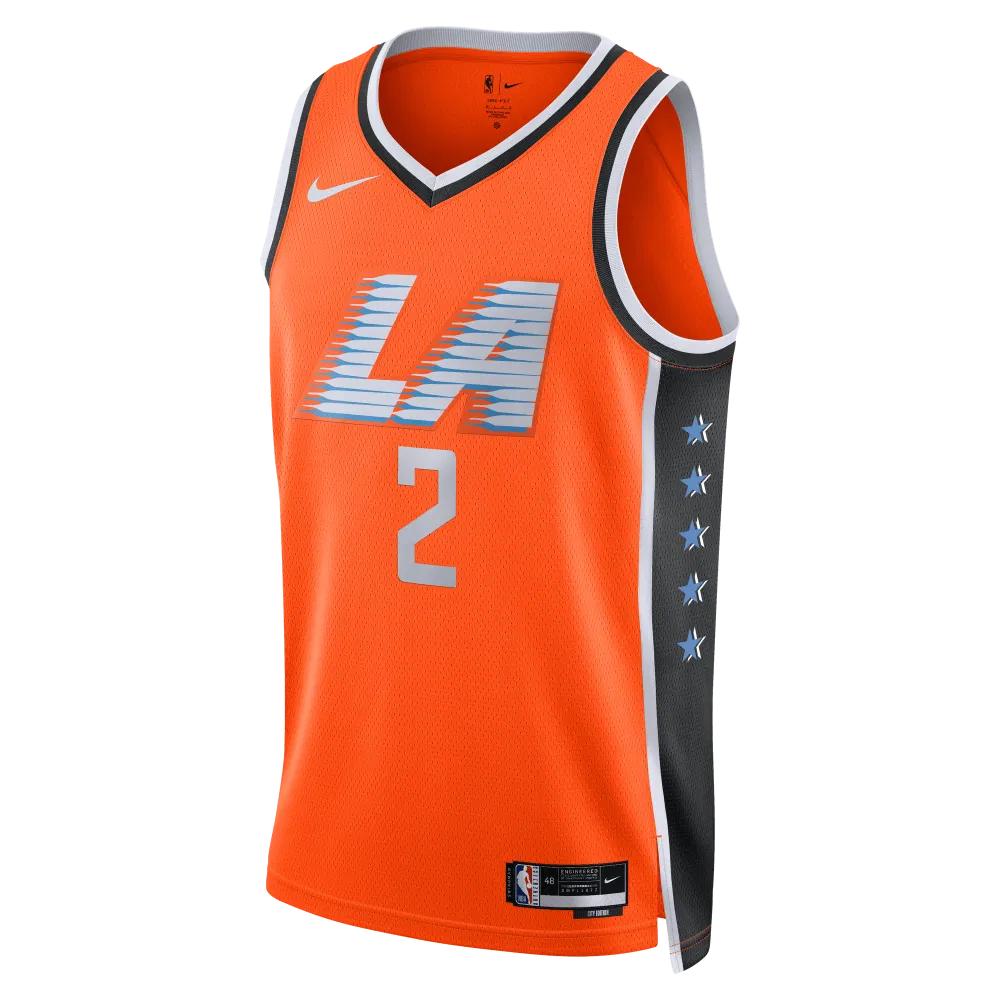 Nike FW25 Kawhi Leonard Swingman NBA Los Angeles Clippers 2025-26 City Edition V-Neck Sleeveless Basketball Jersey Men jersey HM5984-821 XL