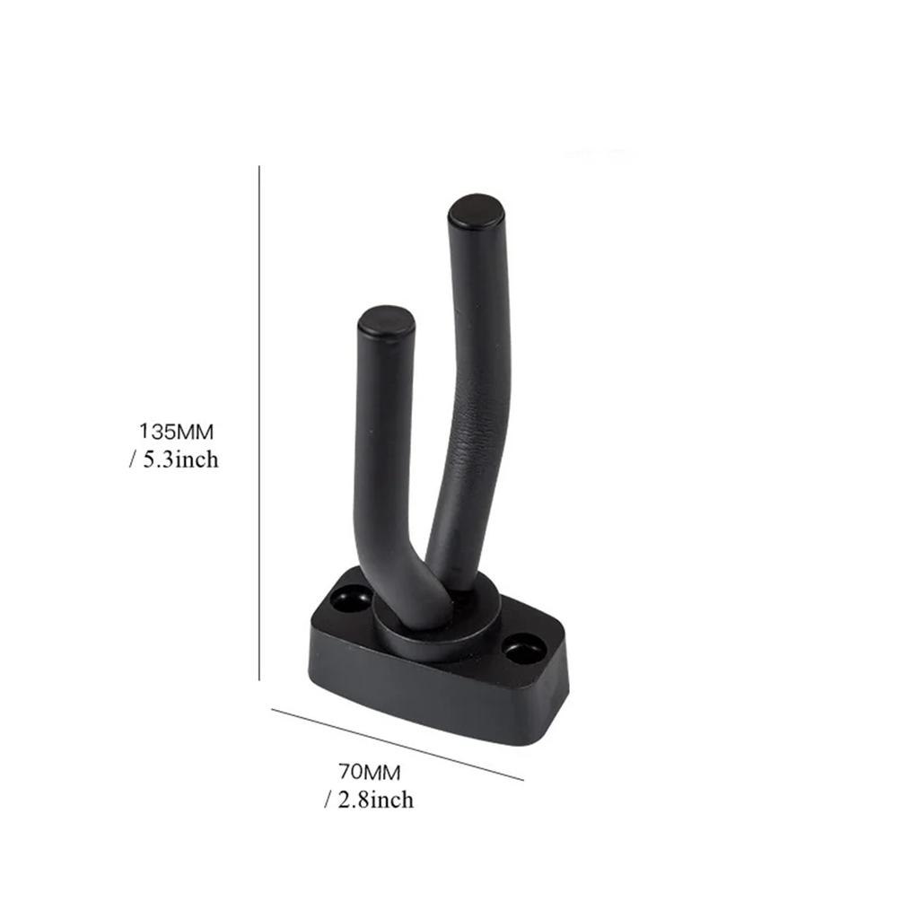New Wall Mount Guitar Hanger Hook Non-Slip Holder For Acoustic Guitar Bass Ukulele Violin String Instrument Accessories
