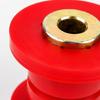 Control Arm Bushing Set for Front Suspension Service, with Flanged Polyurethane Bodies and Metal Center Hardware
