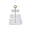 Jiante European Style 3-Tier Plastic Fruit Server (2-Pack)