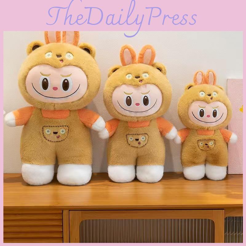 Plush Toy Cartoon Withbear And Minions Modeling For Daily Gift Children