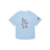 MLB SS22 Buchstabendruck Kurzarm Baseballtrikot Unisex Trikot Blau 3ABS00221-07BLL