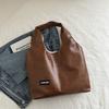 Retro Stylish Large Capacity Tote Bag For Women With Simple Design And Multiple Colors