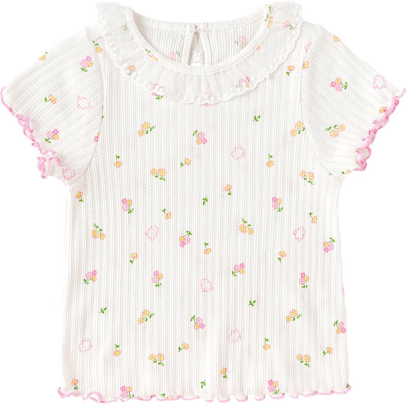Balabala Baby Girl's Short Sleeve T-Shirt