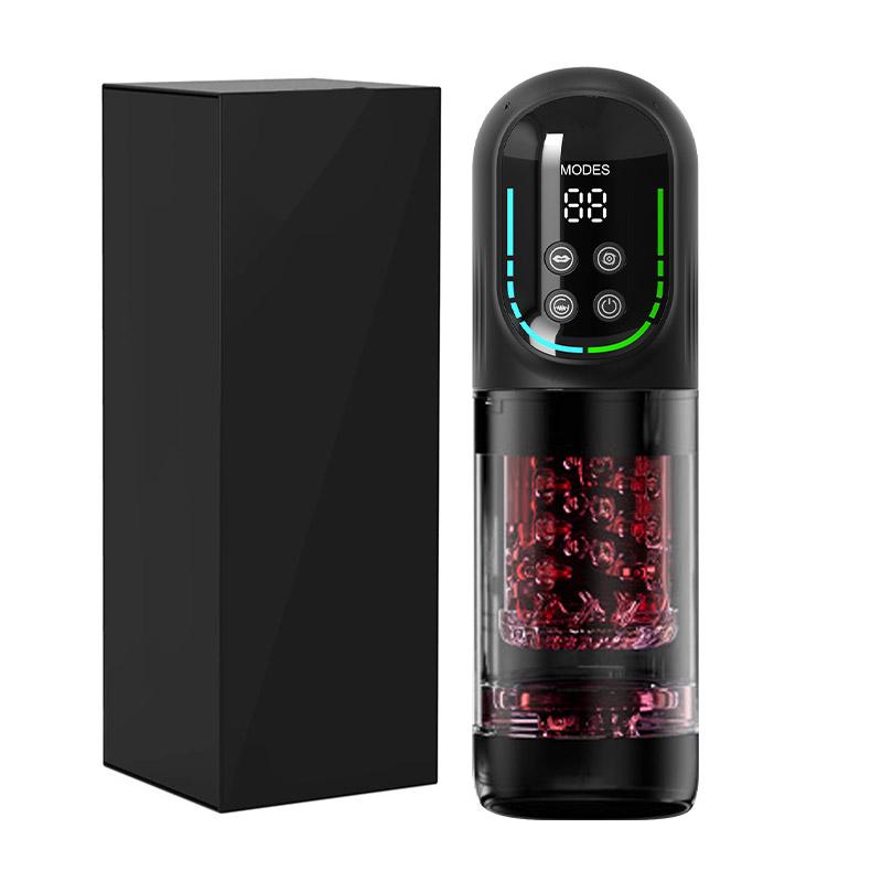 Automatic Thrusting Rotating Male Masturbator Licking Stroker Sucking Blowjob 100% Waterproof Pennis Pump Adult Sex Toys For Men