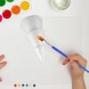 2 Pcs Craft Cone Shapes Shaped Foam Balls for Holidays DIY Christmas Tree Cones
