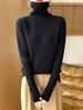 Women's Slim Fit Pure Wool Sweater - Autumn/Winter 2026 Collection - High-End Knitwear Base Layer Top