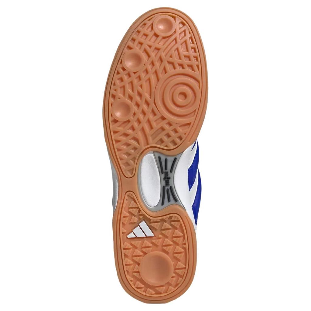 Adidas Spezialist Indoor Grau Lucid Blau Gummi Herren Sneaker Wolkenweiß Grau-Zwei JS0240