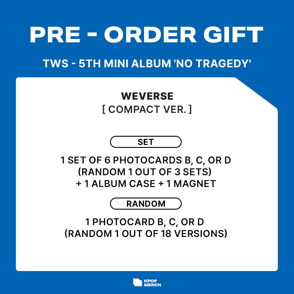 [Pre-order] TWS - NO TRAGEDY [COMPACT Ver.] (RUSH)