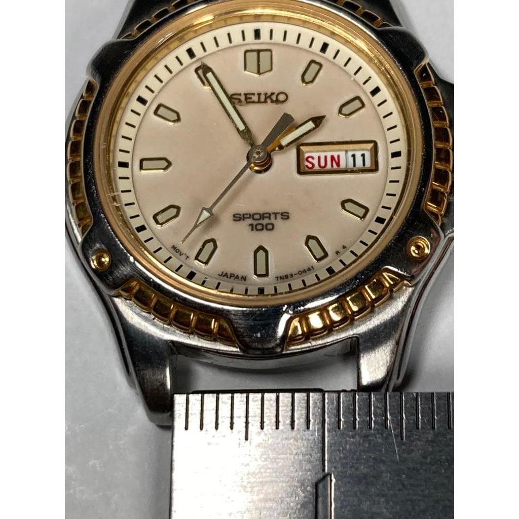 Used Working condition SEIKO 7N83-0209 Ladies' watch, new battery