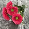 Chrysanthemum Flower Artificial Wedding Hotel Restaurant Decoration Desktop