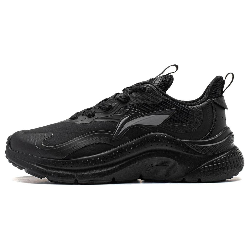 New LiNing Cruising Wear Resistant Low Top Casual Shoes Men's Black AGLT151-3