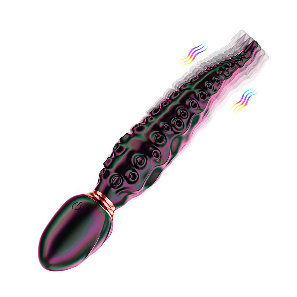 Octopus Tentacle Anal Vibrator Female G-Spot Clit Vagina Stimulation 360° Rotation Silicone Dildo Masturbation Sex Toys Women
