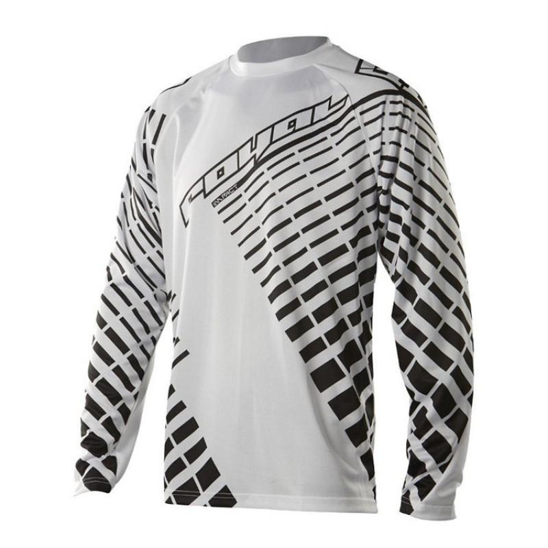 Mens Long Sleeve Mountain Bike Cycling Jersey Quick Dry Off-Road Racing Top Trail Riding